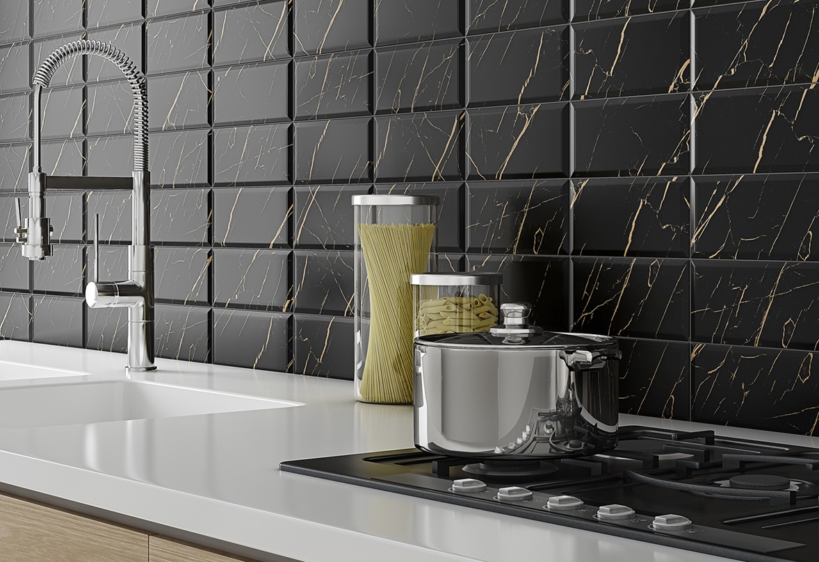 Render Armani gold black